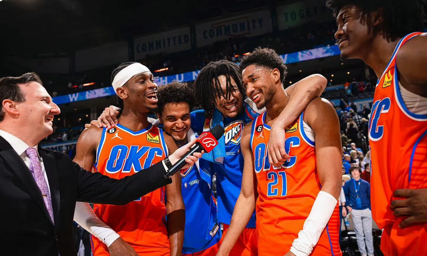 清晨突围战来临，俄克拉荷马雷霆围绕欧联完成体检，引发热议，身体对抗强度拉满